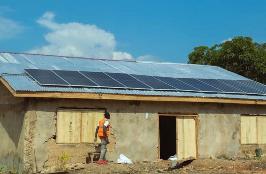 Bridging the energy inequity gap: Africa Just Transition Network Powers Off-Grid Community Centre with Solar Energy.